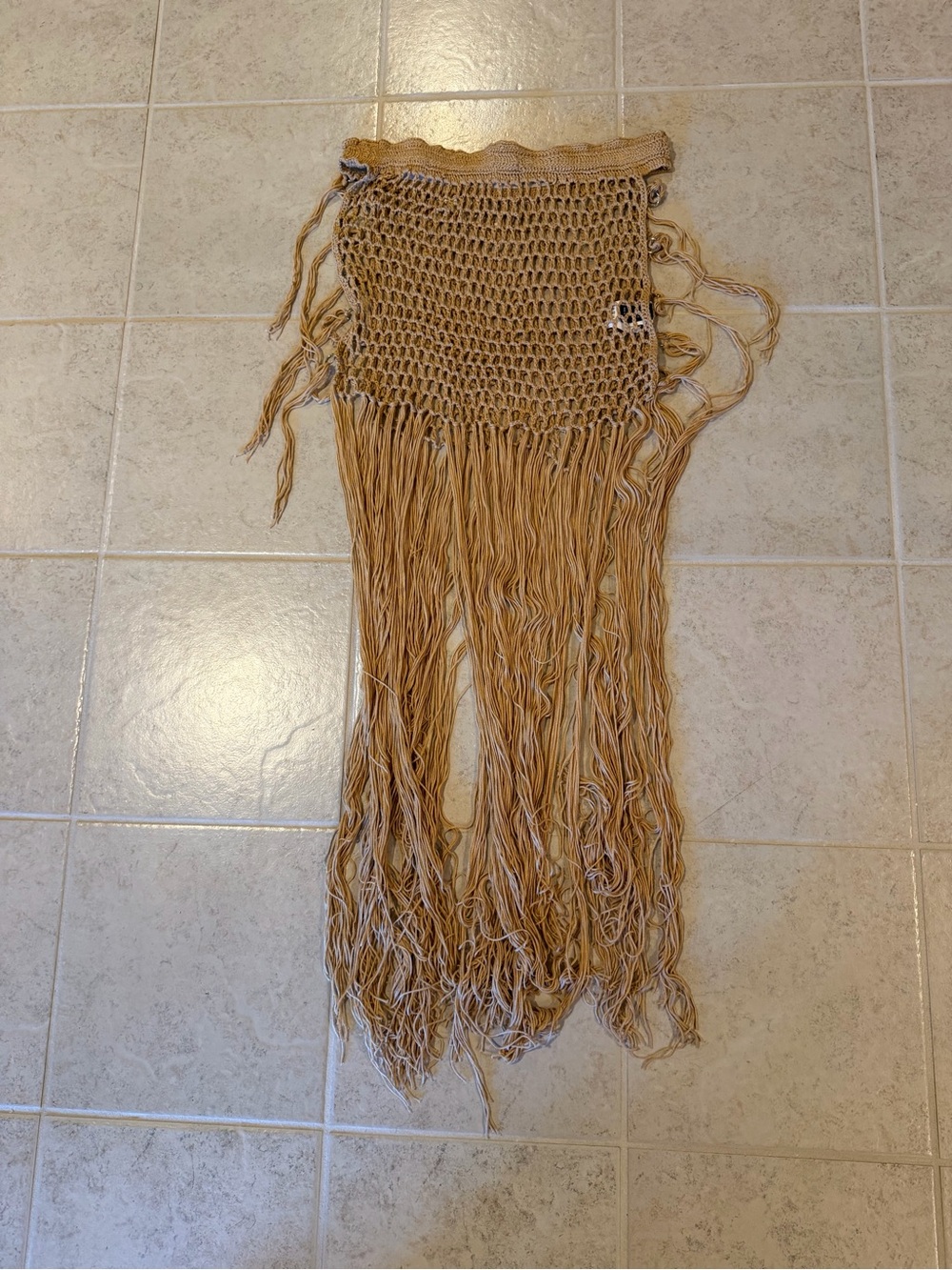 BOHO Crochet Swim Coverup